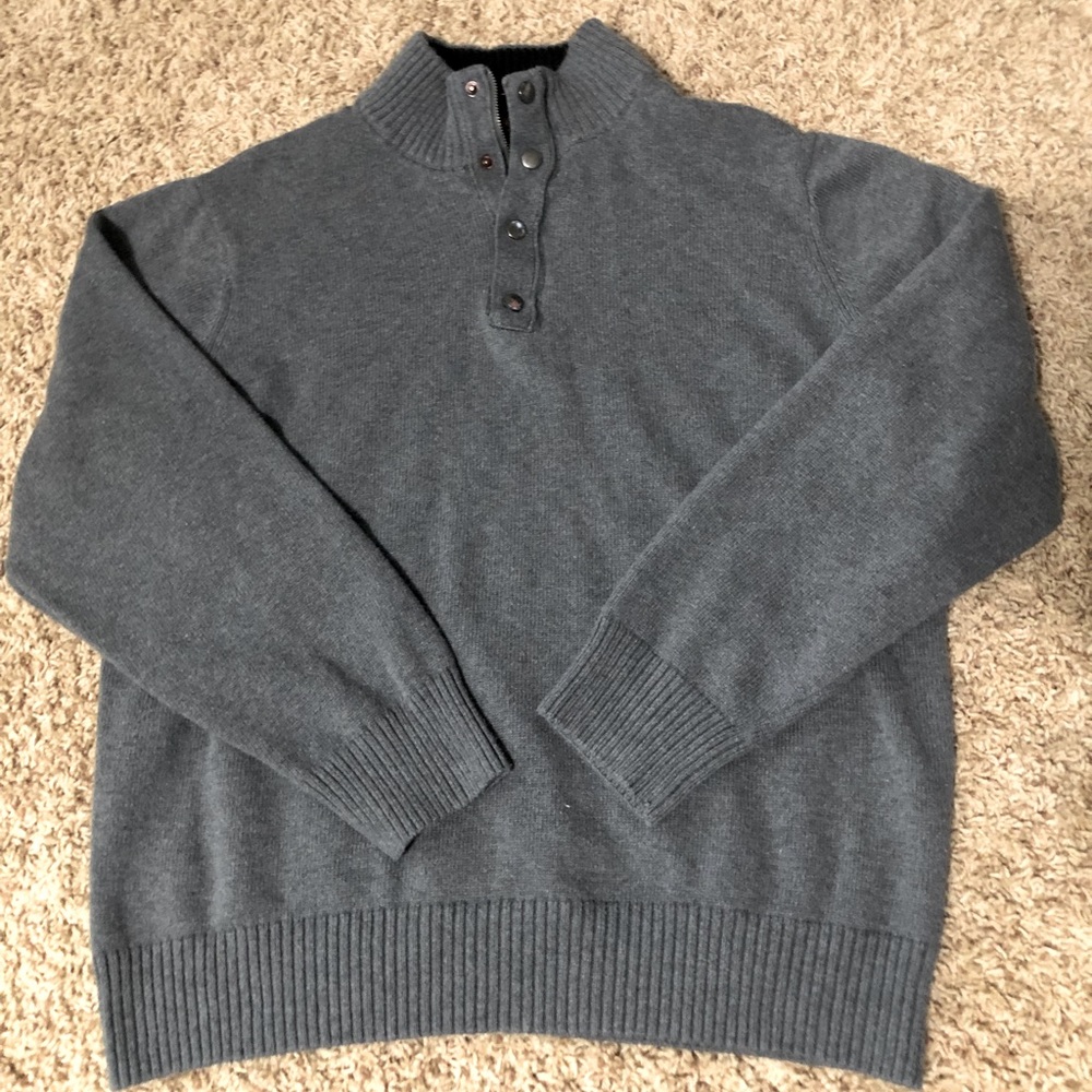Quarter zip sweater